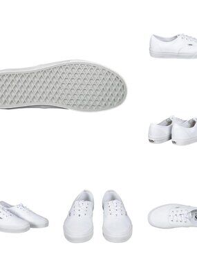 Vans Authentic Shoe Authentic Lace-Up Deck Shoe Canvas  , UNISEX